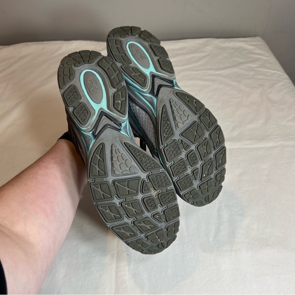 Ryka gray teal sky walk walking exercise athletic shoes size 10 - Picture 5 of 7